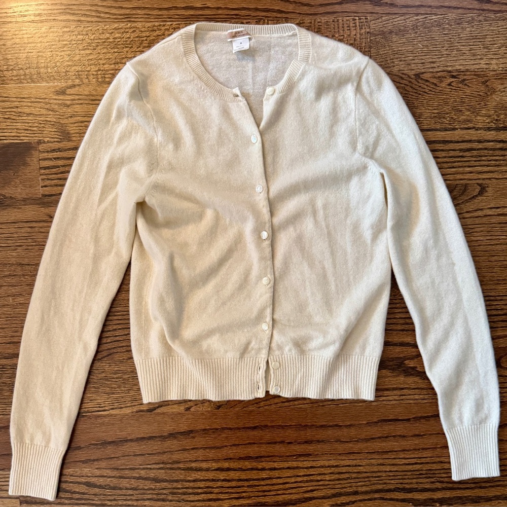 J. Crew Collection Cashmere Cardigan | Size M